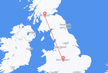 Flyreiser fra Glasgow, Skottland til Birmingham, England