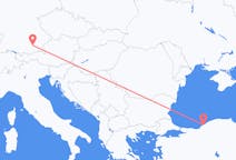 Vluchten van München naar Zonguldak