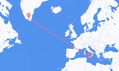 Flights from Comiso, Italy to Narsarsuaq, Greenland