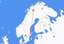 Flights from Kiruna to Stockholm