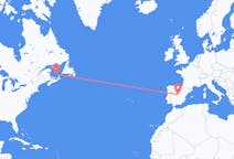 Flights from Les Îles-de-la-Madeleine, Quebec, Canada to Madrid, Spain