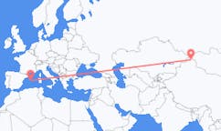 Flyg från Altay Prefecture, Kina till Mahon, Spanien