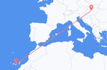 Flyg från Las Palmas, Spanien till budapest, Ungern