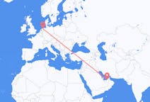 Flights from Abu Dhabi, United Arab Emirates to Groningen, the Netherlands