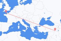 Flyreiser fra Guernsey, Guernsey til Sirnak, Tyrkia