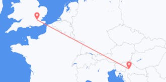 Flights from Croatia to the United Kingdom