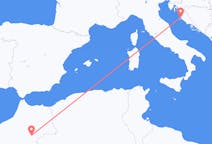 Flyg från Errachidia, Marocko till Zadar, Kroatien