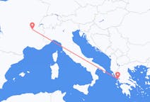出发地 法国出发地 里昂目的地 希腊普雷韋扎的航班