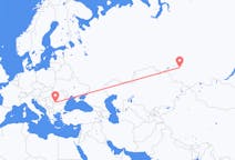 Flights from Novosibirsk, Russia to Craiova, Romania