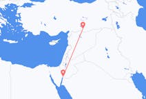 Lennot Aqabasta, Jordania Şanlıurfaan, Turkki