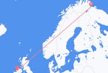 Flyg från Donegal till Kirkenes