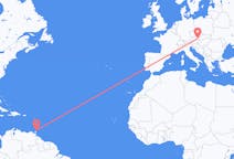 Flights from Tobago to Vienna