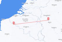 Flyg från Köln, Tyskland till Lille, Frankrike