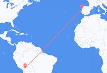 Flyrejser fra La Paz, Bolivia til Porto, Portugal