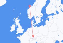 Flights from Molde, Norway to Memmingen, Germany
