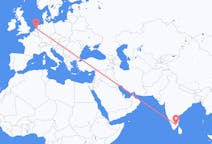 Flyrejser fra Tiruchirappalli, Indien til Amsterdam, Holland