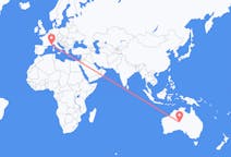Flights from Uluru, Australia to Nice, France