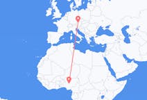 Flyg från Abuja, Nigeria till Linz, Österrike