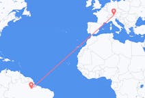 Flyrejser fra Altamira, Brasilien til Innsbruck, Østrig