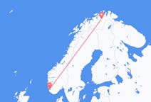 Flyg från Lakselv till Stavanger