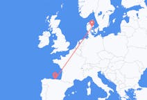 Flyreiser fra Aarhus, Danmark til Santander, Spania