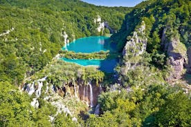 Gita di un giorno per piccoli gruppi al Parco nazionale dei laghi di Plitvice da Spalato