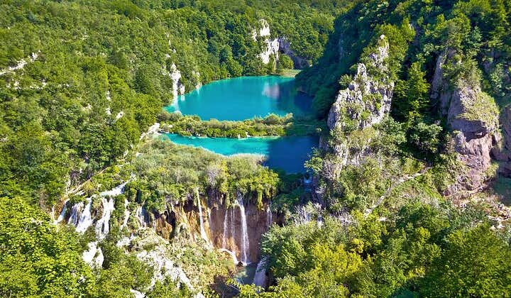 Excursion d’une journée dans le parc national des lacs de Plitvice au départ de Split