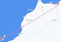 Flyrejser fra Tlemcen, Algeriet til Ajuy, Spanien