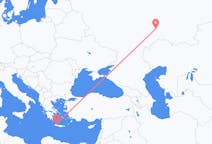 Vols de Samara, Russie pour La Canée, Grèce