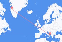 Flyreiser fra Brindisi, Italia til Kangerlussuaq, Grønland