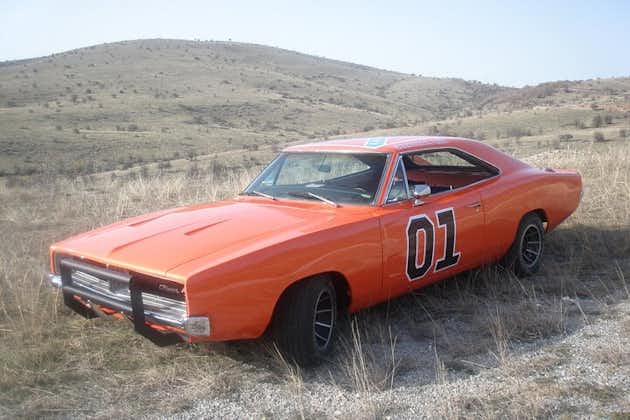 Photo shoot with Legendary General Lee Movie Car in Athens Greece