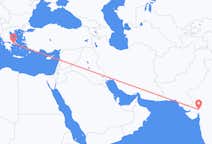 从艾哈迈达巴德飞往雅典的航班