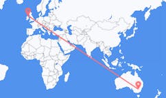 Flyg från Narrandera, Australien till Derry, Nordirland