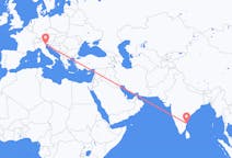 Flyrejser fra Chennai til Venedig