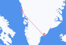 Vluchten van Kulusuk naar Upernavik