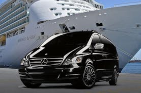 Transfert port privé: de votre bateau de croisière à l'aéroport FCO ou à l'hôtel de Rome