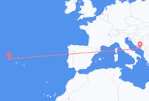 Flights from Dubrovnik, Croatia to Corvo Island, Portugal