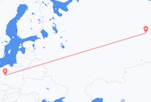 Flights from Khanty-Mansiysk, Russia to Poznań, Poland