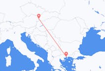 Flüge von Bratislava, in die Präfektur Kavala