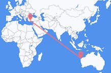 Flyreiser fra Exmouth, til Antalya