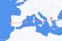 Flyrejser fra Thessaloniki til Lissabon