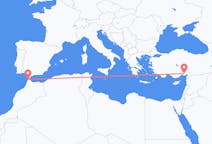 Flyg från Tanger, Marocko till Adana, Turkiet