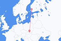 Vuelos de Poprad, Eslovaquia a turkú, Finlandia