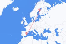 Flyg från Alicante, Spanien till Vasa, Finland