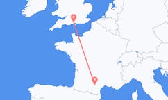 Flyreiser fra Castres, Frankrike til Southampton, England
