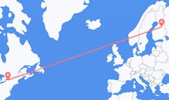 Flyg från Rochester, USA till Kajana, Finland