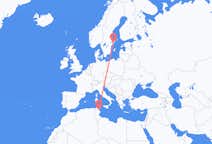 出发地 突尼斯出发地 恩菲达目的地 瑞典斯德哥尔摩的航班