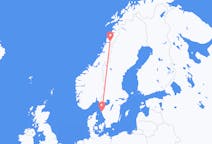 Fly fra Mo i Rana til Göteborg