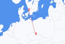 Flights from Pardubice, Czechia to Ängelholm, Sweden