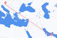 来自阿拉伯联合酋长国出发地 艾因目的地 克罗地亚萨格勒布的航班